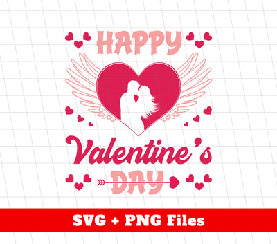 Happy Valentine's Day, Heart Swings, Pink Valentine, Trendy Valentine, Png Sublimation