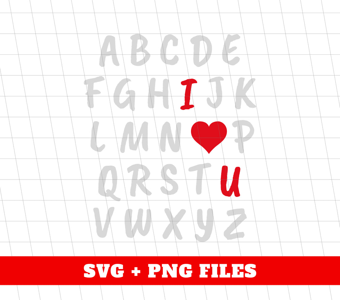 This I Love You Alphabet is perfect for your Valentine's Day projects. With pre-designed letters, you can easily create stunning digital files using Png sublimation. Express your love with this versatile and high-quality Valentine alphabet.