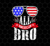 American Flag, All American Bro, American Sunglasses, Png For Shirts, Png Sublimation