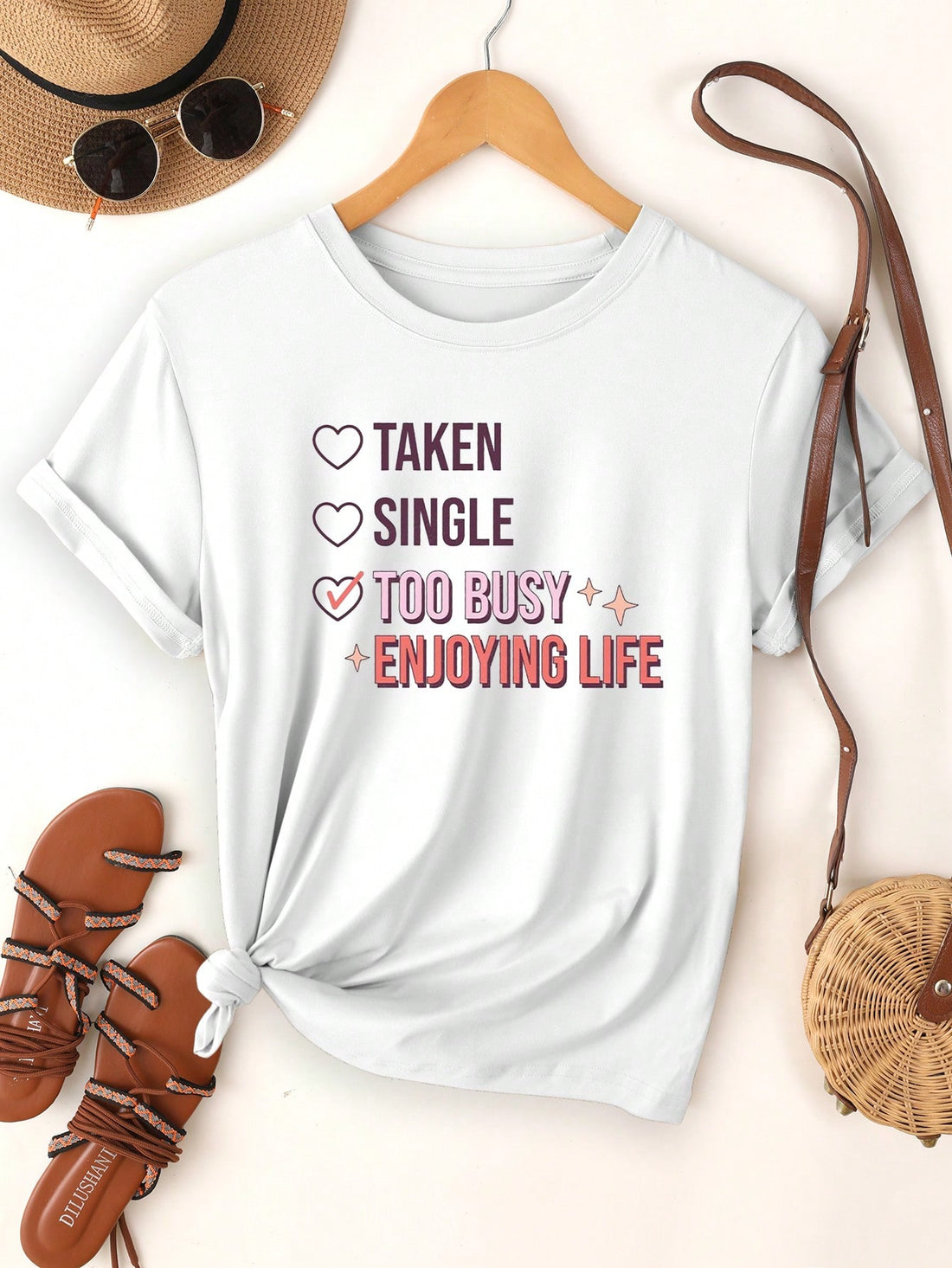 Unleash your playful and quirky side this Valentine's Day with our Anti-Valentine's Day Graphic Tee. Perfect for casual outings, this tee features a unique and fun design that will make you stand out. Show the world that you don't take yourself too seriously with this playful tee.