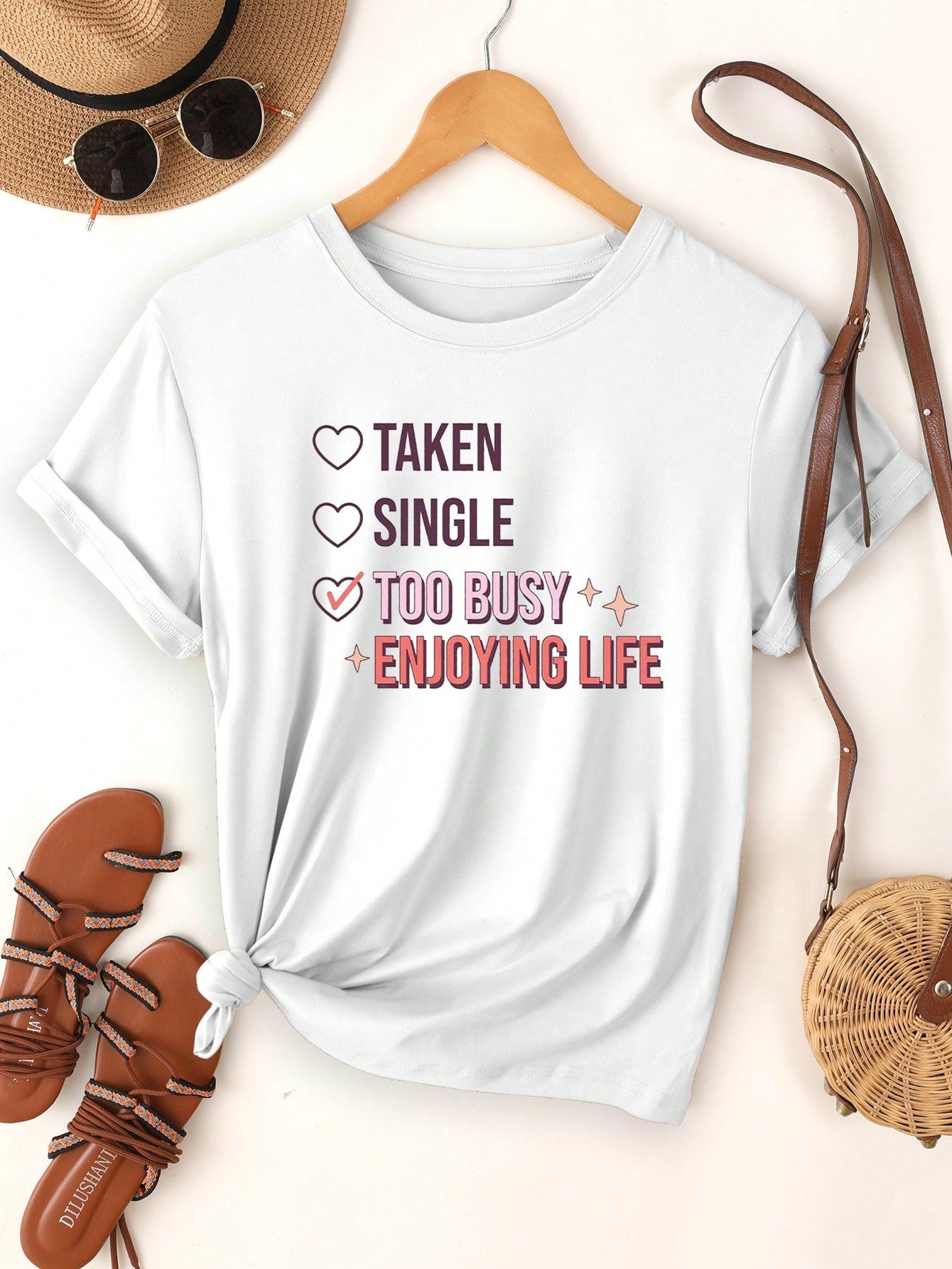 Unleash your playful and quirky side this Valentine's Day with our Anti-Valentine's Day Graphic Tee. Perfect for casual outings, this tee features a unique and fun design that will make you stand out. Show the world that you don't take yourself too seriously with this playful tee.