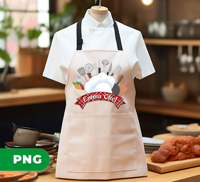 Custom Name, Chef Gift, Gift For Chef, Custom Chef, Digital Files, Png Sublimation