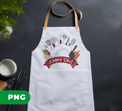 Custom Name, Chef Gift, Gift For Chef, Custom Chef, Digital Files, Png Sublimation