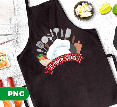 Custom Name, Chef Gift, Gift For Chef, Custom Chef, Digital Files, Png Sublimation