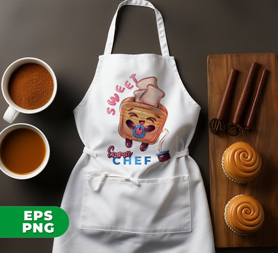 Cute Chef Gift, Custom Name, Custom Chef Name, Digital Files, Png Sublimation