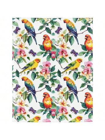 Wrap yourself in whimsy with the Art Plum Blossoms & Magpies Flannel Blanket! This super soft, cozy blanket brings a playful touch of nature’s charm to your couch, sofa, or bed. Perfect for snuggling up during movie nights or adding a splash of artful flair to your home decor. Let the delicate plum blossoms and cheerful magpies brighten your space and your mood!