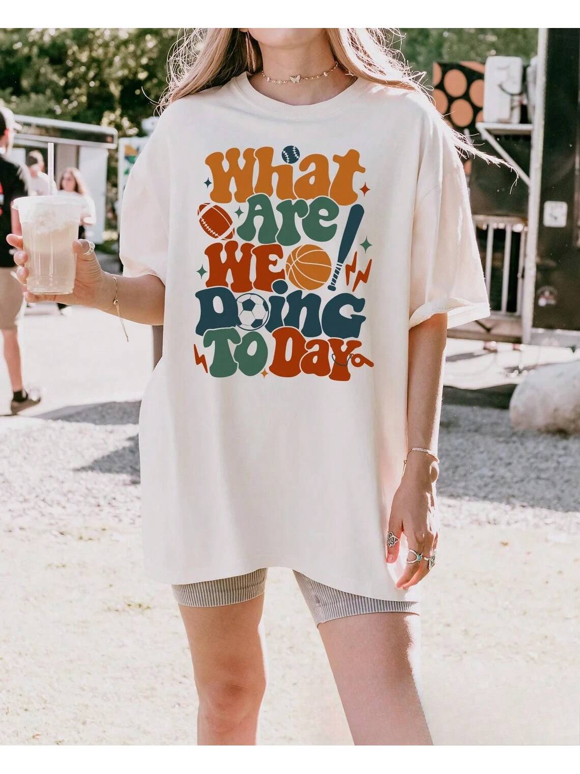 Celebrate the energy and enthusiasm of physical education with this Back to School PE Teacher Shirt. Featuring the playful phrase "What Are We Doing Today?", it captures the dynamic spirit of gym teachers who inspire activity and fun. Crafted for comfort and durability, this shirt is an ideal gift for educators shaping a healthy lifestyle in students. Perfect for casual wear during school days or events, it blends practicality with motivating style.