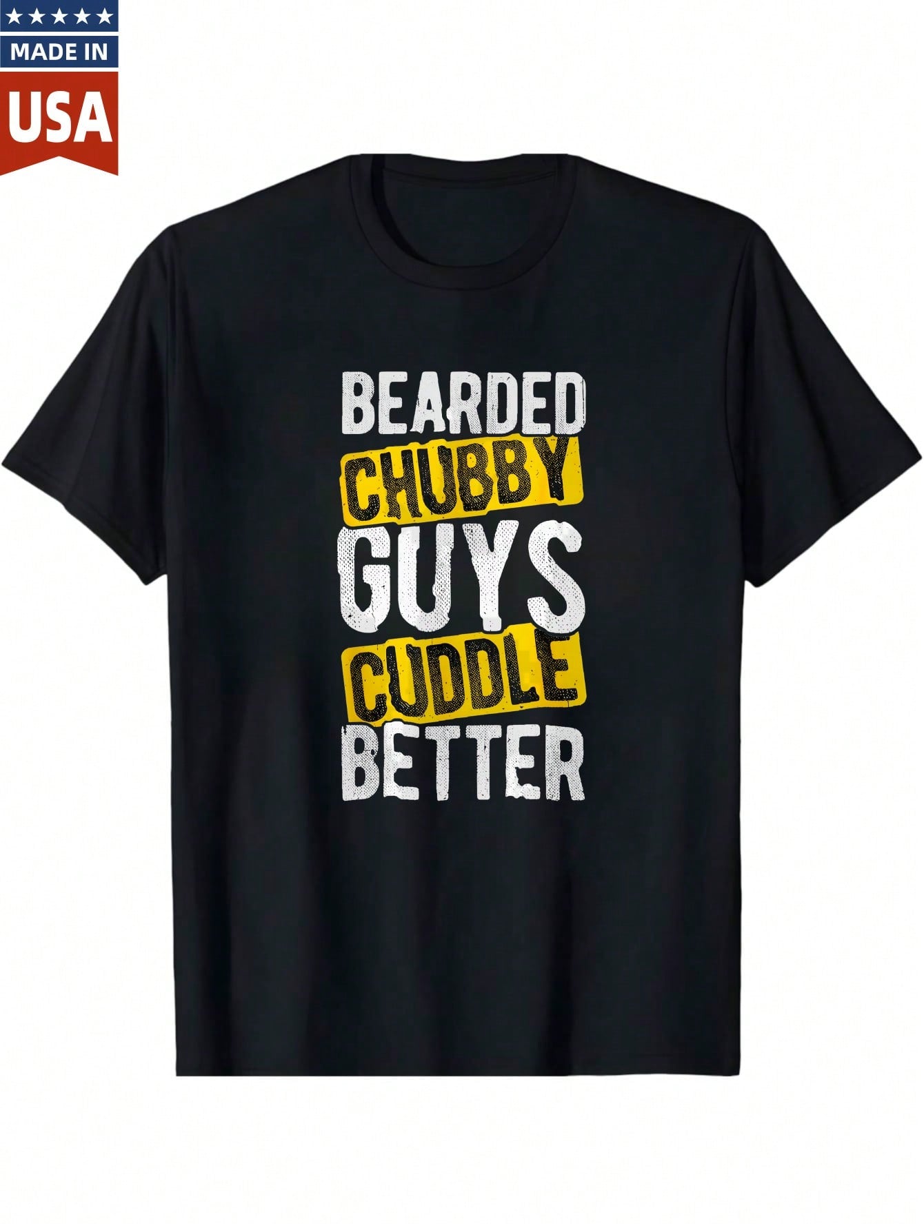 Celebrate facial hair with this witty graphic tee that's as comfortable as it is charming. Perfect for the bearded gentleman in your life, this soft, USA-made shirt combines quality craftsmanship with humor that'll get laughs every time. Whether he's sporting a full beard or working on his signature look, this playful design makes an ideal gift for birthdays, holidays, or just because. Wear it proud and let everyone know what makes bearded guys irresistible.