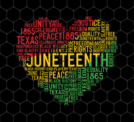 Black History, Juneteenth Heart, Afro American Afric, Love Black, Png Sublimation, Digital File