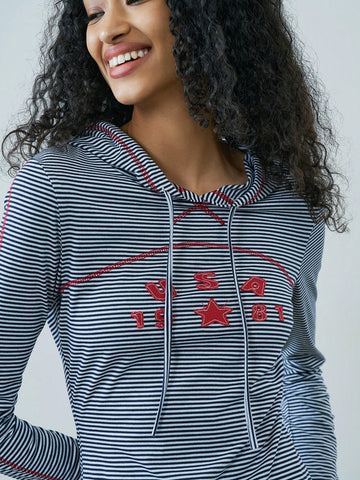Step out in style with this Black & White Striped Hooded Mini Sweater Dress! Cozy yet chic, it’s perfect for adding a fun twist to your wardrobe. The playful stripes and comfy hood make it an easy go-to for casual days or cool evenings. Embrace warmth and flair all in one cute, mini package!
