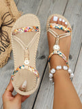 Introduce your feet to their new summer love with these Bohemian-Style Woven Flat Sandals. Light as a feather and slip-resistant, these beach shoes will keep you stylish and comfortable all day long. Perfect for a stroll on the beach or a day of exploring, these sandals are your go-to for the season!