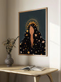 Enhance your space with our beautifully crafted Bohemian Astrology Canvas Poster. Featuring a captivating design of the Moon, Sun, and Stars, this wall art captures the essence of astrology. Made with high-quality canvas, it adds an artistic touch to any room. Perfect for astrology enthusiasts or adding a touch of mysticism to your decor.