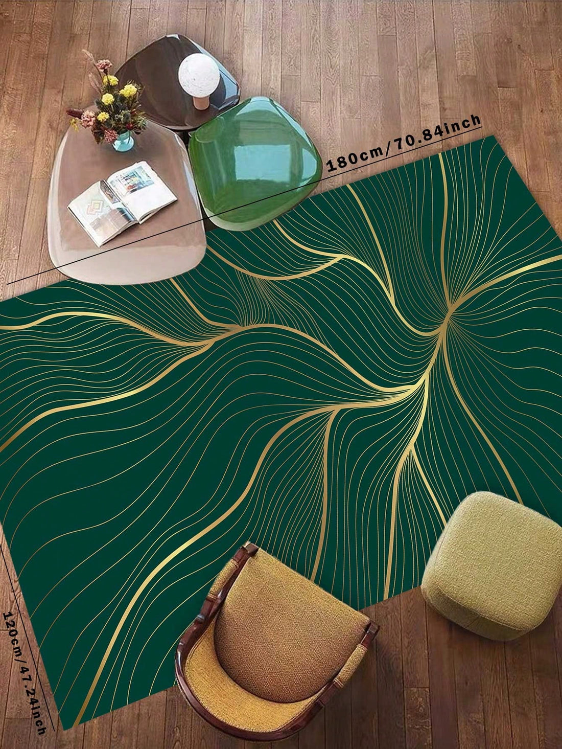 Introduce a touch of vintage elegance to your home with our Bohemian Bliss Washable Carpet. Made with ultra-fine fiber, it offers a luxurious and cozy addition to any room. Enjoy the convenience of easy maintenance with its machine-washable design. Elevate your home decor and indulge in comfortable living with our exquisite carpet.