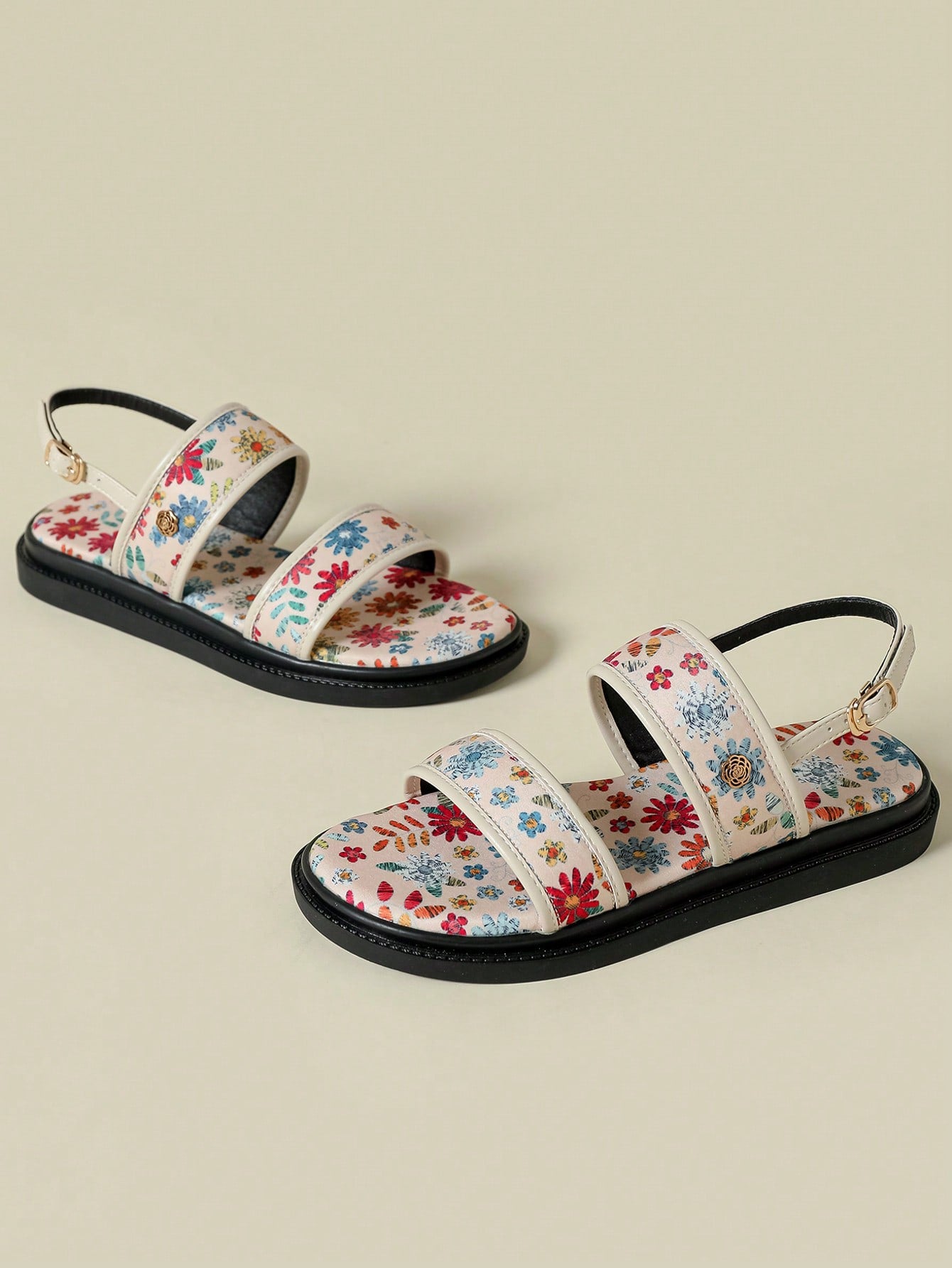 Elevate your beach vacation style with Bohemian Bloom Wedge Sandals! Featuring a retro floral design and a thick sole, these sandals provide both comfort and style. Perfect for those long walks on the beach or exploring the town. Upgrade your vacation footwear with Bohemian Bloom. (wedge-a-liscious!)