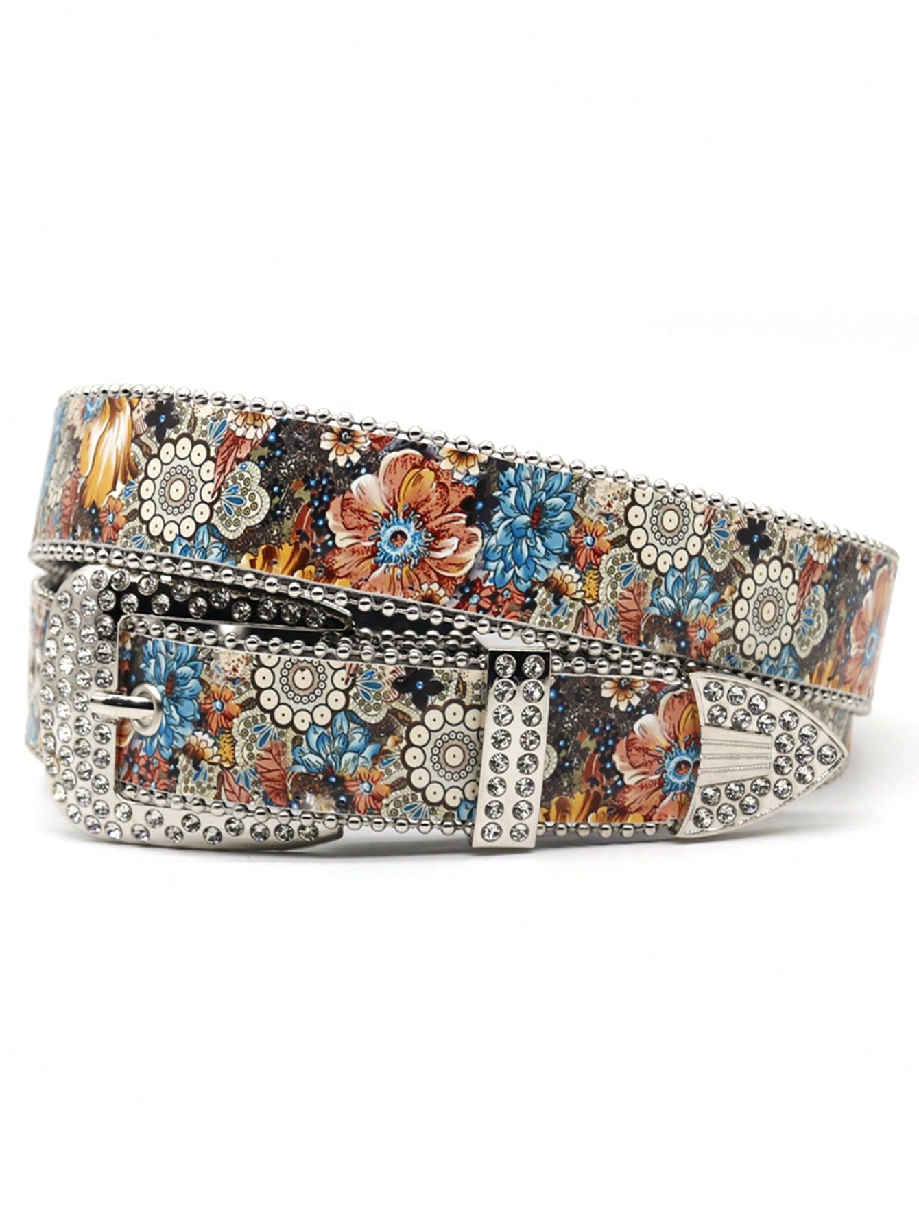 Elevate your punk rock look with our Bohemian Chic Rhinestone Waist Belt. Made with vintage-inspired features, this belt adds a touch of edgy glamour to any outfit. The rhinestone detailing adds a touch of sparkle, making it the perfect accessory for any rebellious fashionista.
