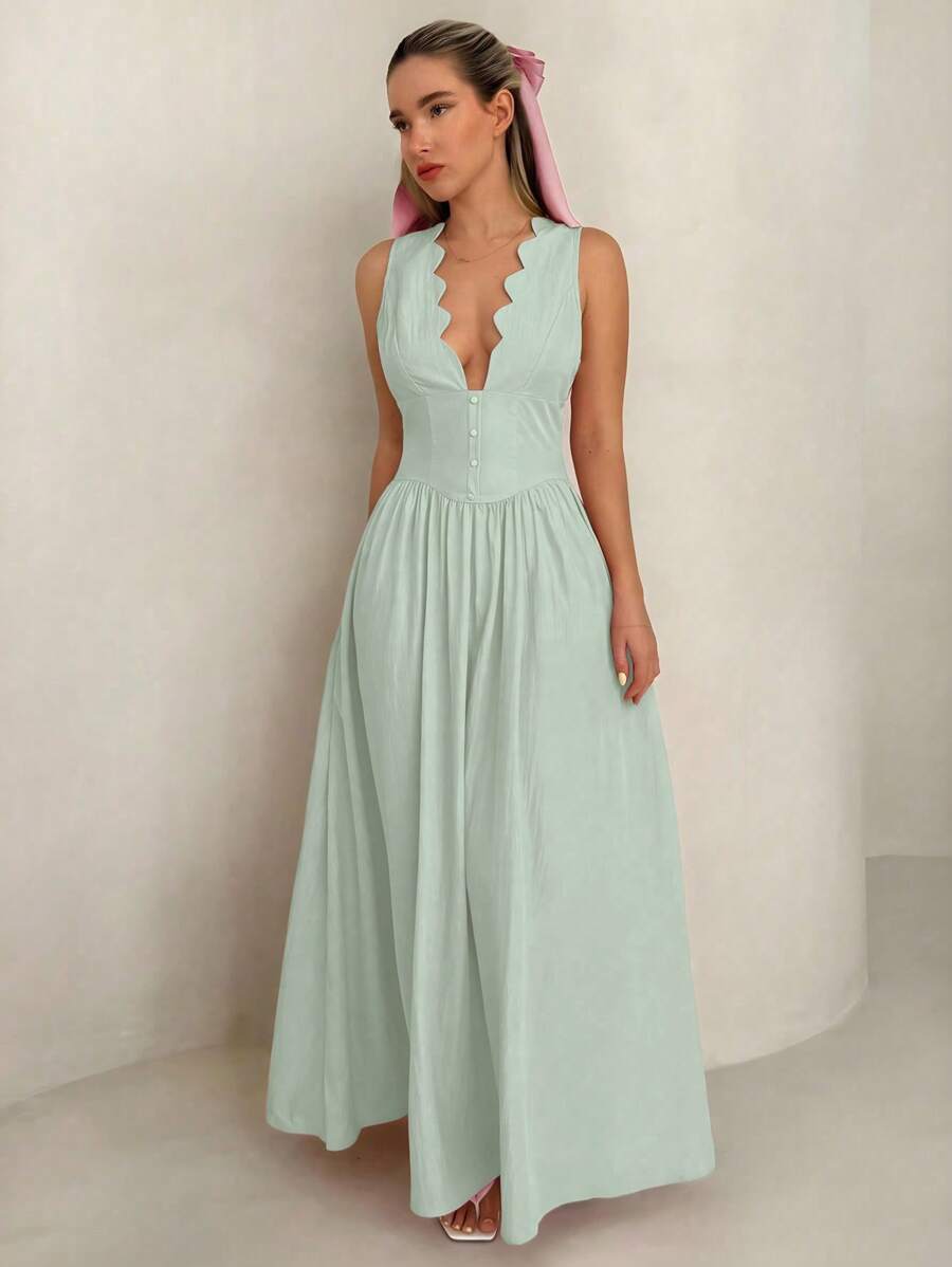 Step into sunshine with the Bohemian Glamine Yellow Maxi Dress! This sleeveless beauty features a vibrant floral pattern and a flattering V-neck, perfect for beach days or resort lounging. Its flowing silhouette keeps you cool and carefree, making every summer moment feel like a stylish escape. Embrace effortless elegance with a playful twist!