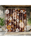 Add a touch of whimsy and style to your bathroom with our Bohemian Heart Prints Waterproof Shower Curtain. Perfect for upgrading your Valentine's Day decor, this curtain is both functional and fashionable. Say goodbye to pesky leaks and hello to a whole new level of chic!