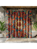 Upgrade your bathroom with our Bohemian Mandala Print Shower Curtain! This vibrant and artistic curtain adds a quirky touch to any bathroom decor with its beautiful mandala print. Experience the benefits of a unique and playful design while adding a splash of color to your daily routine. Make a statement with this fun and stylish addition to your bathroom.