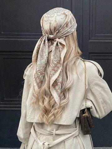 Embrace bohemian style with this vibrant paisley cherry print bandana scarf. Designed for the modern adventurer, it offers versatile sun protection while adding a pop of color to any outfit. Wear it as a headwrap, neck scarf, or face covering—perfect for outdoor activities, festivals, or everyday wear. The lightweight fabric keeps you cool and comfortable, while the eye-catching print makes a bold fashion statement. 