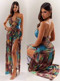 Experience the breathtaking fusion of coastal heritage and sharp, modern architectural tailoring. This stunning bohemian ensemble is meticulously designed for the woman who values a high-fashion, 