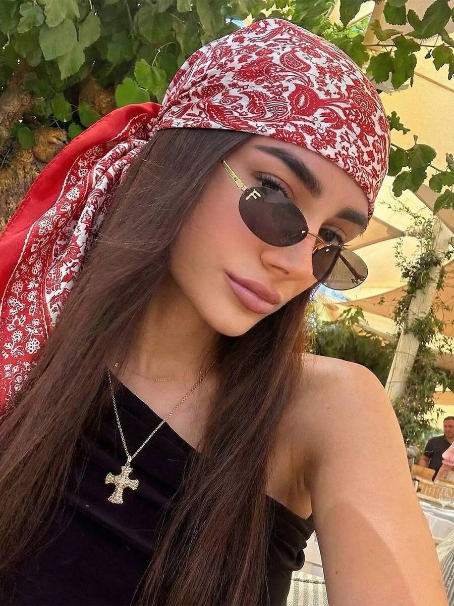 Embrace effortless elegance with this bohemian vintage floral silk bandana scarf. Crafted from lightweight silk, it's the perfect companion for spring and summer adventures—whether you're shielding from the sun, adding a pop of color to your outfit, or accessorizing an outdoor gathering. The timeless floral pattern brings a free-spirited charm to any look, while the versatile design lets you wear it as a headscarf, neck wrap, or shoulder shawl. Soft, breathable, and beautifully detailed, this piece captures