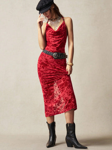 Step into effortless style with this Boho-Chic backless long dress crafted from soft, flocked fabric. Its playful knit design adds a touch of elegance while keeping you cool and comfortable. Perfect for sunny days or evening strolls, this dress lets you flaunt your carefree spirit with a flirty, open-back twist. Embrace your inner free spirit and turn heads wherever you go!