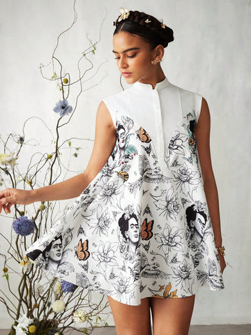 Step into summer fun with this Boho A-Line Shirt Dress, featuring a lively floral print that’s perfect for holidays and festivals. Its breezy silhouette keeps you cool and comfortable, while the playful design adds a splash of carefree charm to your casual wardrobe. Whether you’re dancing under the sun or strolling through markets, this dress brings effortless style wherever you go.