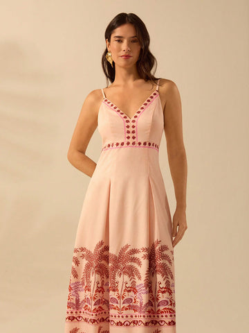 Get ready for some bohemian bliss with our Tropical Floral Print Sleeveless Summer Dress! Perfect for casual holidays, this dress features a vibrant floral print and a sleeveless design, making it perfect for those warm summer days. Embrace your inner free spirit and rock this dress with confidence.