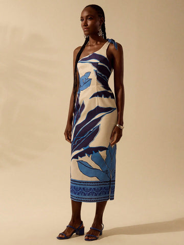 Unleash your inner bohemian with our Boho Blue Floral Print Backless Summer Dress! Designed for carefree beach vacations, this dress features a stunning blue floral print and a stylish backless design. Perfect for soaking up sun and making a statement. Own the beach in this must-have dress!