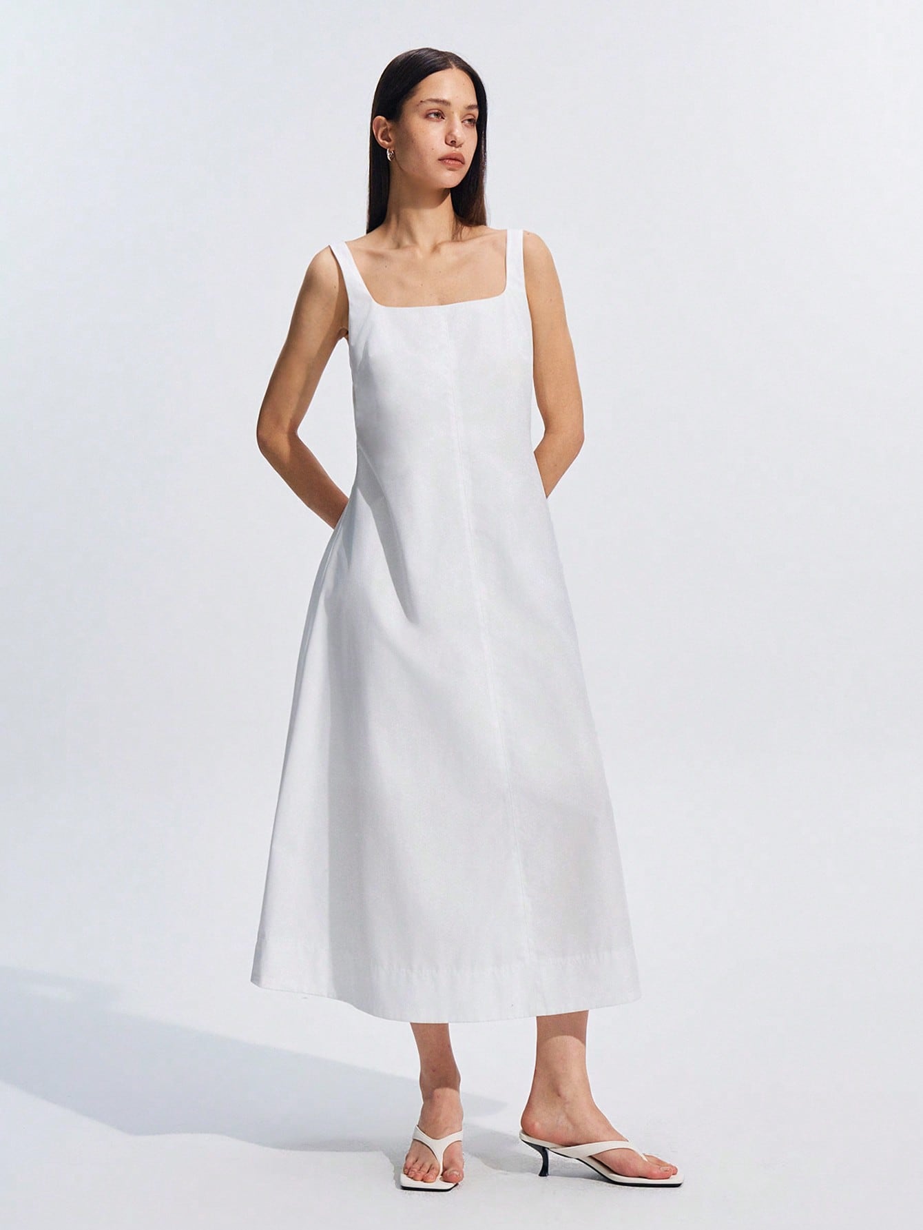 Step into sunny days with this Boho Chic A-Line Long Shirt Dress, perfect for spring and summer. Its casual loose fit keeps you comfy while the playful strap back design adds a flirty twist. Whether you're out for brunch or a stroll in the park, this dress brings effortless style and breezy comfort to your warm-weather wardrobe.