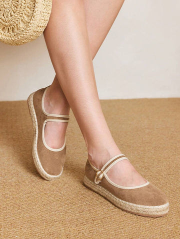 Step into effortless style with these boho chic slip-on flats, designed for the free-spirited woman. Featuring a round toe silhouette and buckle detail, these camel-colored espadrilles blend retro western charm with contemporary comfort. The fabric upper paired with a durable TPR outsole and cushioned PU leather insole makes them perfect for festival adventures, holiday travels, and everyday wear. Whether you're heading to the office or exploring outdoors, these versatile flats deliver understated elegance 