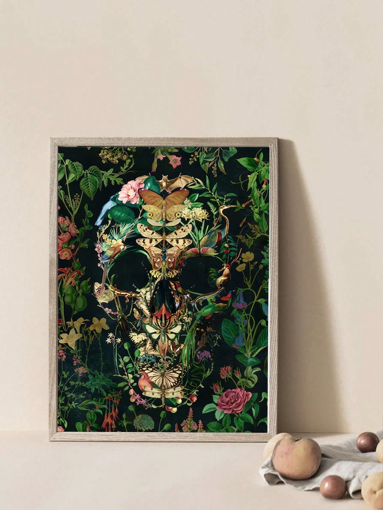 This floral digital poster wall art featuring a boho sugar skull design is the perfect addition to any home decor. With a unique and intricate design, this poster adds a touch of personality to any room while also providing a modern and trendy aesthetic. Perfect for art lovers and those with a bohemian style.