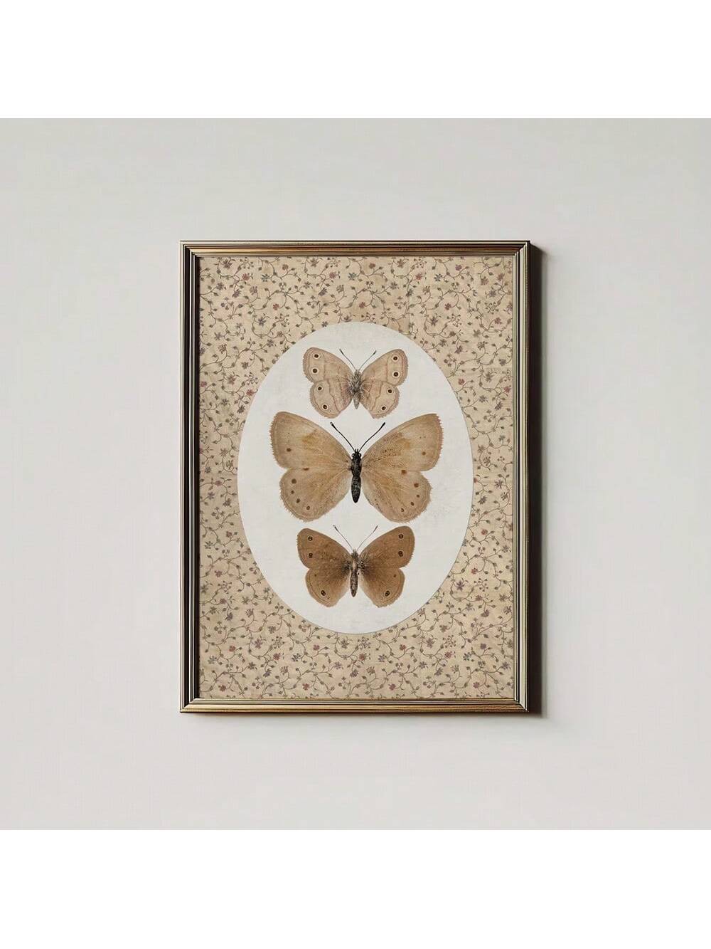 Bring nature's delicate beauty into your space with this charming boho butterfly and moth art poster. Featuring vintage-inspired illustrations with rustic minimalist aesthetics, it's the perfect statement piece for dorms, living rooms, or bedrooms. The soft, earthy tones and whimsical designs add warmth and personality to any wall, creating an inviting atmosphere that celebrates the magic of the natural world. Whether you're a nature lover or simply seeking eclectic decor that sparks joy, this canvas print 