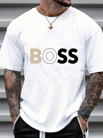 Be the boss of your summer style with our Bold BOSS Graphic Unisex Cotton T-Shirt. Made with soft cotton, this shirt is the perfect essential for staying cool and comfortable in the summer. With a bold graphic design, you'll stand out in the best way possible. Now that's what we call bossing it!