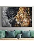 Unleash the power of boldness and inspiration in your home with this Bold Canvas Print featuring Jesus and a fierce lion in a graffiti-inspired design. Perfect for adding a touch of edginess to your decor, this print is sure to make a statement and inspire all who see it.