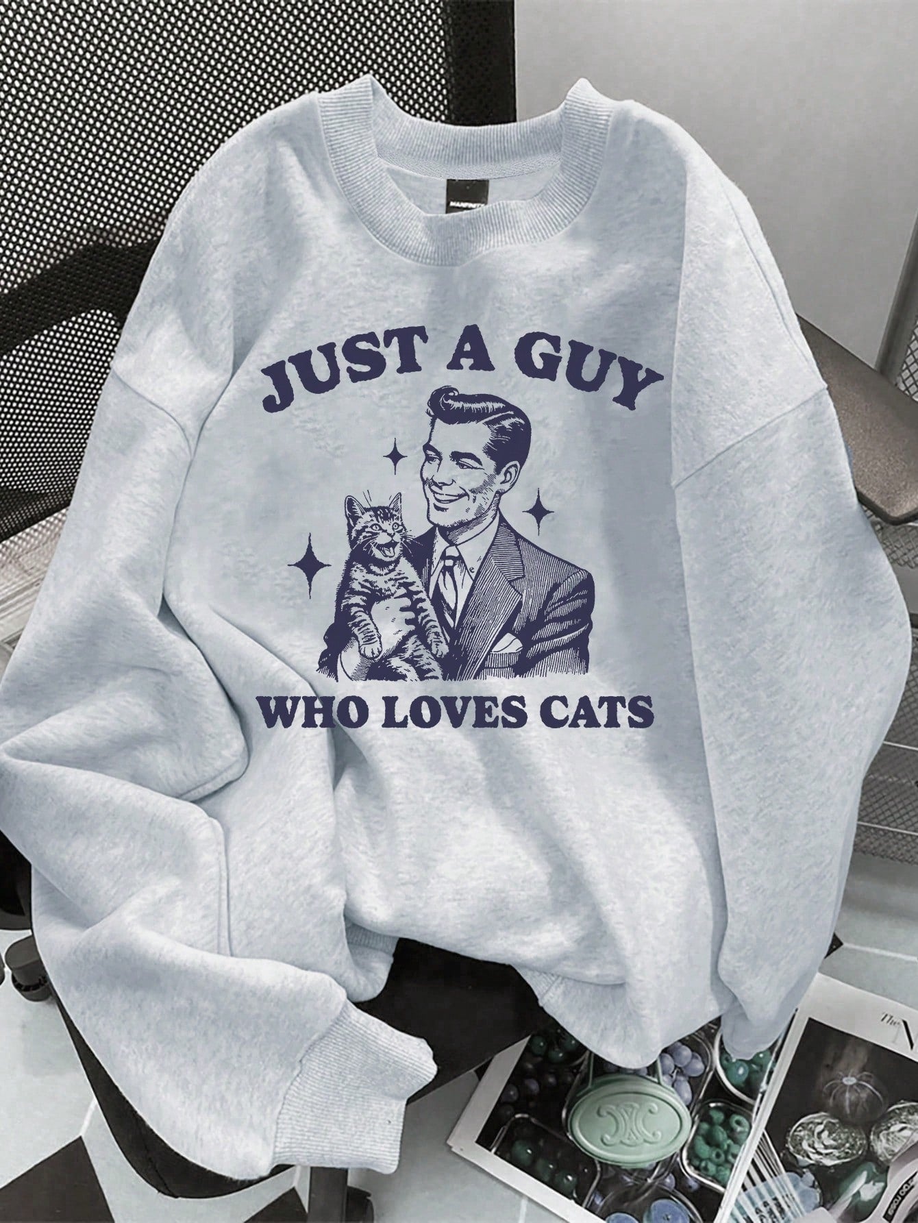 Make a statement this autumn with our Bold Statement Hoodie. Featuring a unique portrait print, this pullover is the perfect combination of style and comfort. Stand out in the crowd and keep cozy in this must-have hoodie. (Don't be shy - show off your boldness!)