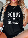 Get ready to celebrate your bonus mom in style with our Bonus Mama Casual T-Shirt! Show your appreciation for the special woman who became more than just a mom with this fun and quirky tee. Perfect for any casual occasion, this shirt is a must-have for any bonus mama in your life!