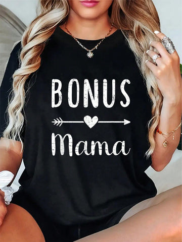 Get ready to celebrate your bonus mom in style with our Bonus Mama Casual T-Shirt! Show your appreciation for the special woman who became more than just a mom with this fun and quirky tee. Perfect for any casual occasion, this shirt is a must-have for any bonus mama in your life!