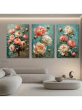 Featuring the Botanical Bliss 3-Piece Floral Wall Art Poster Set, elevate your modern home decor with a touch of nature. This set includes three posters with delicate floral designs, perfect for adding a touch of softness and beauty to any room. Crafted with high-quality materials, these posters will bring a calming and elegant feel to your space.