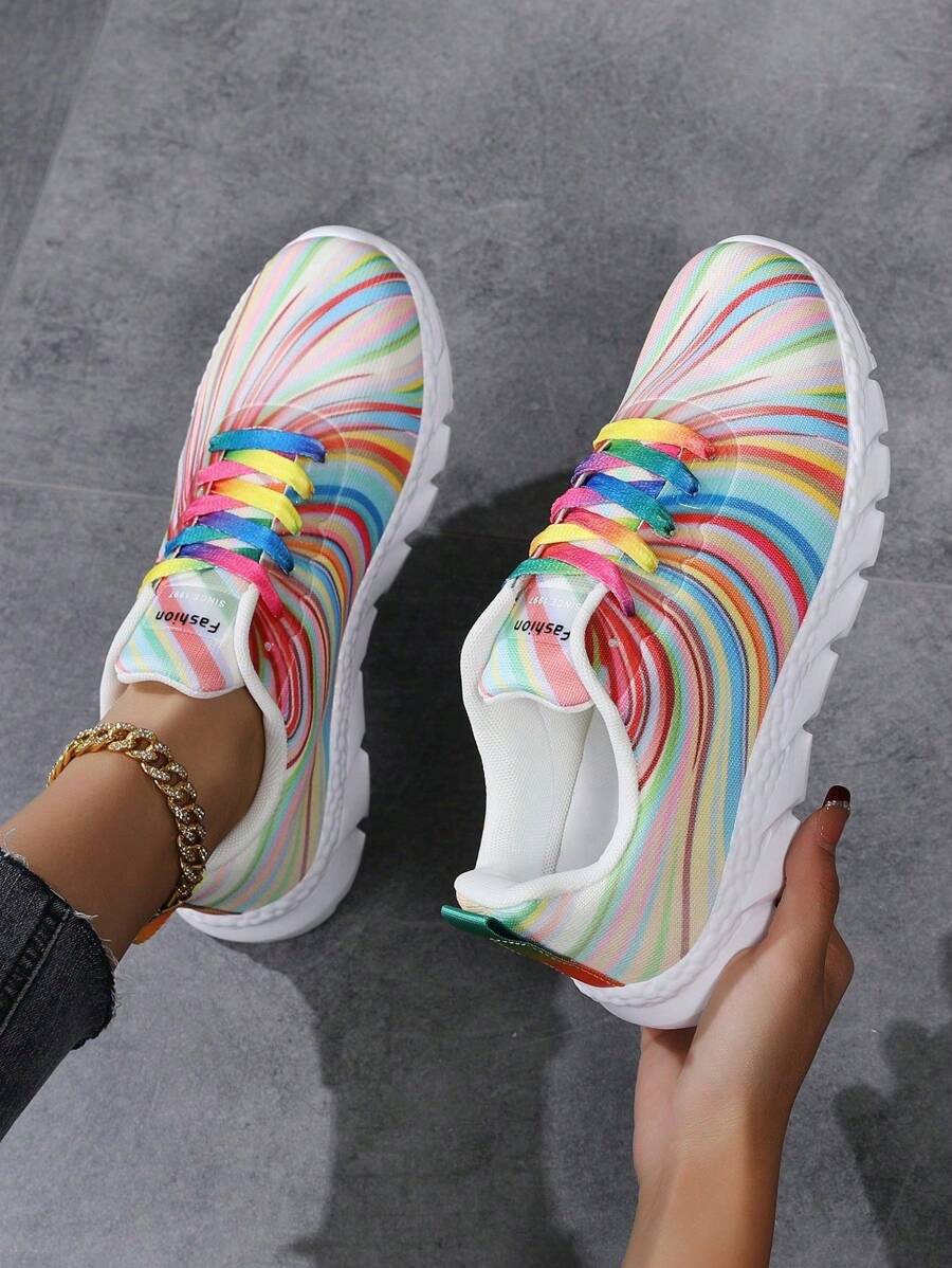 Elevate your fitness game with our breathable lightweight sports sneakers. Perfect for running, walking, and hitting the gym, these sneakers will keep your feet cool and comfortable. So go ahead, sweat it out (literally) and reach your fitness goals in style!