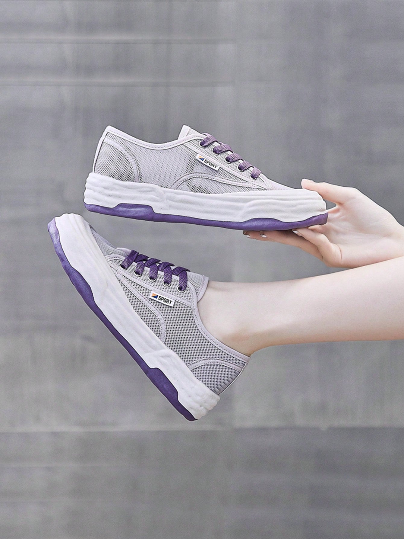 These Retro Chic breathable mesh casual sports shoes are the perfect choice for summertime activities. With a lightweight and comfortable design, they offer maximum breathability to keep your feet cool and dry. Plus, their stylish retro look adds a touch of fashion to your athletic wardrobe. 