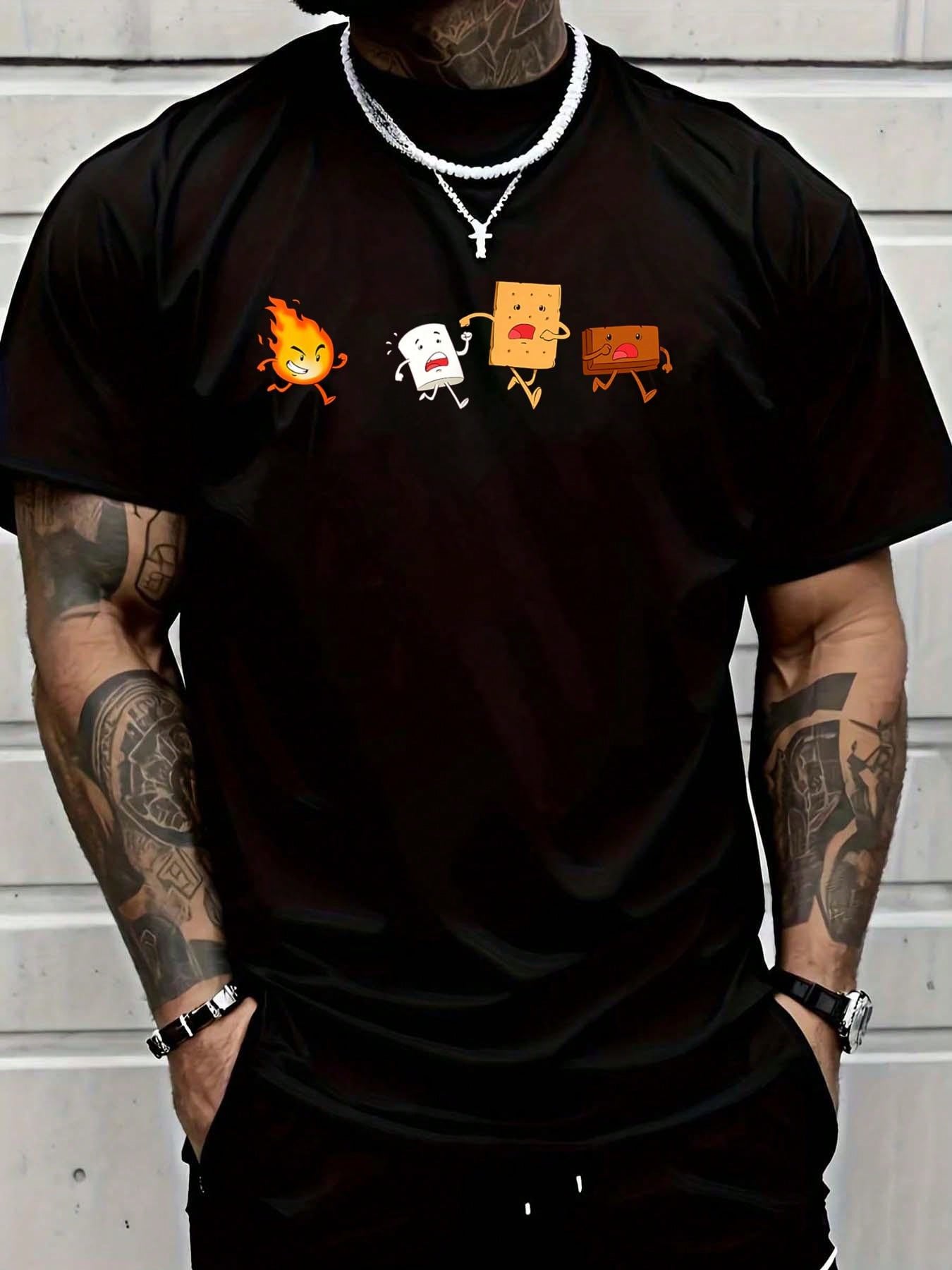 Celebrate your love for campfire treats with this playful Camping Chef S'mores Campfire T-Shirt. Designed for outdoor cooking enthusiasts, it’s the perfect way to show off your passion for gooey marshmallows and melted chocolate under the stars. Whether you’re roasting by the fire or just dreaming of your next adventure, this tee adds a fun, cozy vibe to your outdoor style. Great as a gift or a treat for yourself!