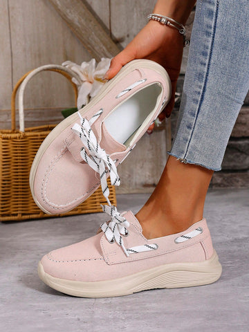 Stay comfortable and stylish with our Casual Comfort Loafers. Made of lightweight canvas, these slip-on boat shoes offer effortless style for your daily adventures. Who says you can't look good while feeling cozy?!