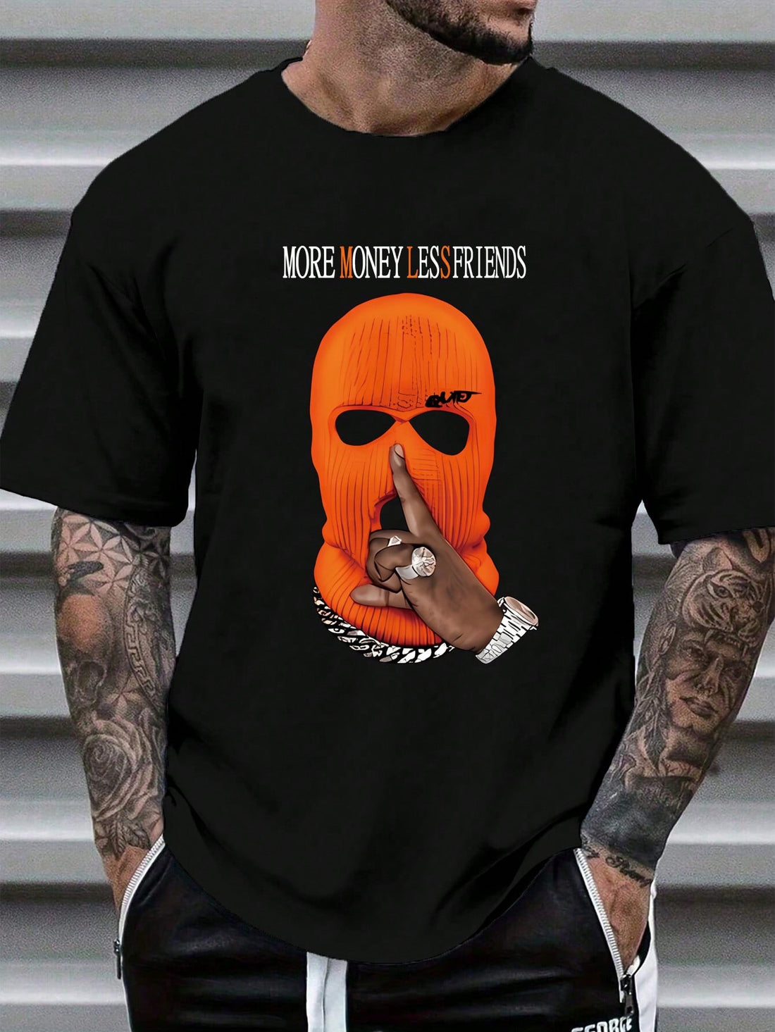 Get ready to make a statement with our Casual Slogan Graphic Tee for Men. Trendy and comfortable, this tee is perfect for everyday wear. Express yourself and stay stylish at the same time. Who says fashion can't be fun?!