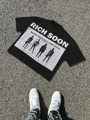 Looking for the perfect statement piece? Our Casual Slogan T-Shirts for Men are trendy and will give you that cool and effortless look. Made with high-quality materials, these shirts are both comfortable and stylish. Make a statement without saying a word with these quirky and fun t-shirts.