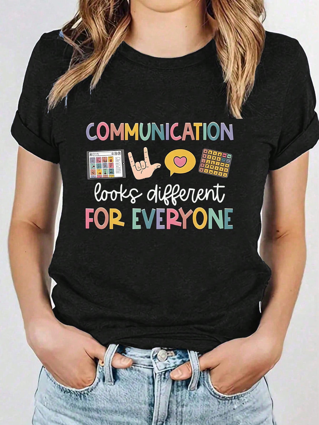 Expertly designed for maximum comfort and style, this Casual Summer Slogan Tee is the ultimate addition to your wardrobe. Crafted with a round neck and short sleeves, this tee is perfect for any casual summer outing. With its trendy slogan, it's sure to make a statement while keeping you cool and comfortable.