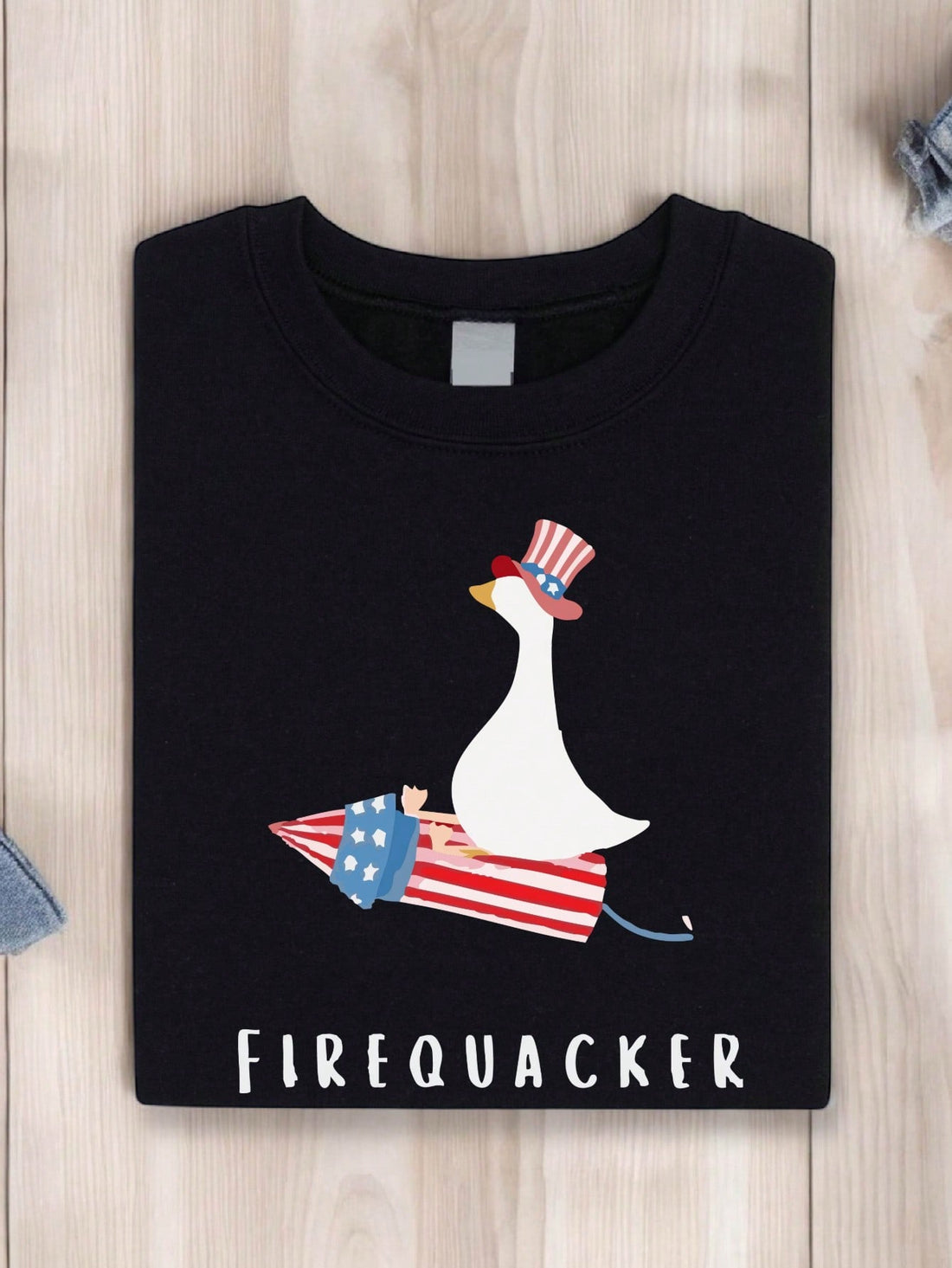 Show your patriotic spirit with the Fire Quacker USA Shirt, a fun and festive choice for 4th of July and Memorial Day celebrations. Featuring a playful design, this shirt adds a splash of humor and color to your holiday wardrobe while keeping you comfortable all day long. Perfect for barbecues, parades, or fireworks, it’s a lighthearted way to celebrate freedom with friends and family.