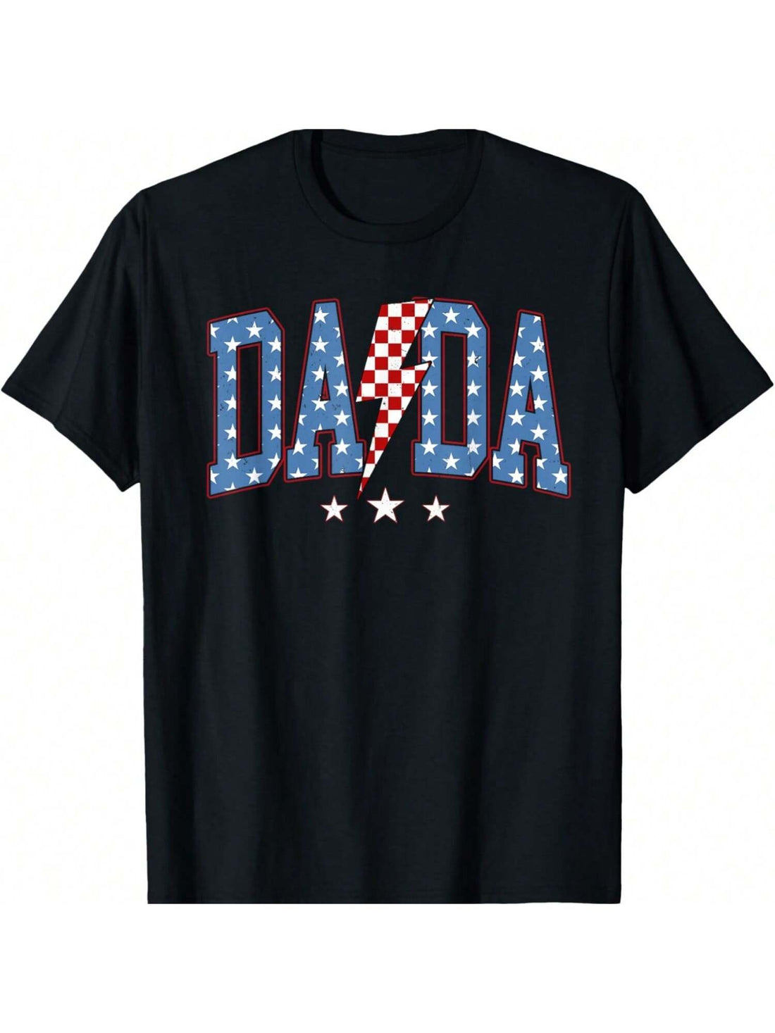 Show your patriotic spirit with a fun twist in our American Flag Checkered Lightning Bolt T-Shirt. This playful design combines bold checkered patterns with the iconic stars and stripes, making it perfect for Independence Day celebrations or any day you want to spark some American pride. Comfortable and eye-catching, it’s a great way to stand out while honoring the red, white, and blue!