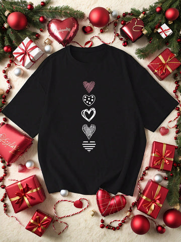 Spread love and laughter this Valentine's Day with our graphic tee for men! Perfect for holiday parties, this tee exudes playful vibes with its quirky design and comfortable fit. Show off your fun side and celebrate love with this must-have addition to your wardrobe.