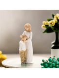 This stunning piece celebrates the unbreakable bond between a mother and son. Perfect for Christmas or home décor, it serves as a reminder of the everlasting love, support, and companionship shared between a mother and her son. Made with the highest quality materials, it will be a cherished addition to any collection.